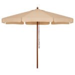 ΟΜΠΡΕΛΑ ΕΠΑΓΓΕΛΜΑΤΙΚΗ WALLER Φ3,00X2,30Y ΜΕ ΞΥΛΙΝΟ ΣΚΕΛΕΤΟ HM6020 ΜΠΕΖ