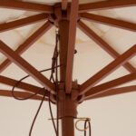 ΟΜΠΡΕΛΑ ΕΠΑΓΓΕΛΜΑΤΙΚΗ WAGNER ΚΡΟΣΙ ΜΠΕΖ ΜΕ ΞΥΛΙΝΟ ΚΑΦΕ ΣΚΕΛΕΤΟ Φ3X2.50Υm HM5776.01 - Image 6