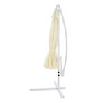 ΟΜΠΡΕΛΑ ΚΡΕΜΑΣΤΗ NOBLE Φ300x237cm. ΣΤΡΟΓΓΥΛΗ ΣΕ ΒΑΣΗ ΜΕ 4 ΠΟΔΙΑ HM6008 - Image 3