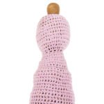 ΟΜΠΡΕΛΑ ΜΠΑΛΙΝΕΖΙΚΗ ΜΑΚΡΑΜΕ ΡΟΖ ΞΥΛO TEAK Φ200X260εκ. HM6035.04 - Image 6