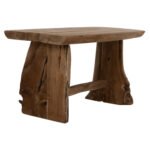 ΠΑΓΚΑΚΙ YEDI HM9347 ΑΠΟ ΜΑΣΙΦ ΞΥΛΟ TEAK ΦΥΣΙΚΟ 80X40X44Y εκ. - Image 4