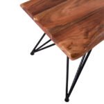 ΠΑΓΚΑΚΙ RIO 4εκ.ΠΑΧΟΣ ΑΠΟ ΜΑΣΙΦ ΞΥΛΟ ΑΚΑΚΙΑΣ ΦΥΣΙΚΟ 178Χ42Χ45Υεκ.HM8182 - Image 5