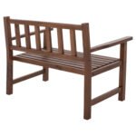 ΠΑΓΚΑΚΙ ΞΥΛΙΝΟ ΝΑΞΟΣ 2ΘΕΣΙΟ ΑΠΟ ΜΑΣΙΦ ΟΞΙΑ ΕΜΠΟΤΙΣΜΟΥ ΚΑΡΥΔΙ 110x64,5x85Υεκ.HM5407 - Image 4