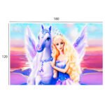 ΠΑΙΔΙΚΟ ΧΑΛΙ ΜΕ ΚΡΟΣΙΑ HM7679.06 ΜΩΒ 120Χ180 εκ. - Image 2