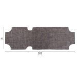 ΠΑΝΙ TEXTILENE 600gr/m2 2X1 ΑΝΤΑΛΛΑΚΤΙΚΟ ΞΑΠΛΩΣΤΡΑΣ HM5072.10 ΓΚΡΙ 201x62 εκ. - Image 3