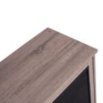 ΠΑΠΟΥΤΣΟΘΗΚΗ-ΝΤΟΥΛΑΠΙ MCKENNA 3ΠΟΡΤΕΣ HM2267.02 SONAMA-ΜΑΥΡΟ 112x30x68,5Υ εκ. - Image 6