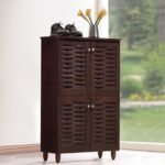 ΠΑΠΟΥΤΣΟΘΗΚΗ-ΝΤΟΥΛΑΠΙ KABIRA 4 ΠΟΡΤΕΣ HM2210.01 WENGE 77Χ34Χ123εκ. - Image 3