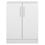 ΠΑΠΟΥΤΣΟΘΗΚΗ ΝΤΟΥΛΑΠΙ EMERIE ΜΕΛΑΜΙΝΗΣ ΛΕΥΚΗ 60x40x80Υεκ.HM2206.05 - Image 4