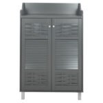 ΠΑΠΟΥΤΣΟΘΗΚΗ-ΝΤΟΥΛΑΠΙ KAILENA ΞΥΛΙΝΗ HM2230.10 ΓΚΡΙ 77x40x121,5 εκ. - Image 4