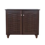 ΠΑΠΟΥΤΣΟΘΗΚΗ-ΝΤΟΥΛΑΠΙ ΞΥΛΙΝΗ CASSIOPE HM2208.01 WENGE 77Χ34Χ67.5Υεκ. - Image 3