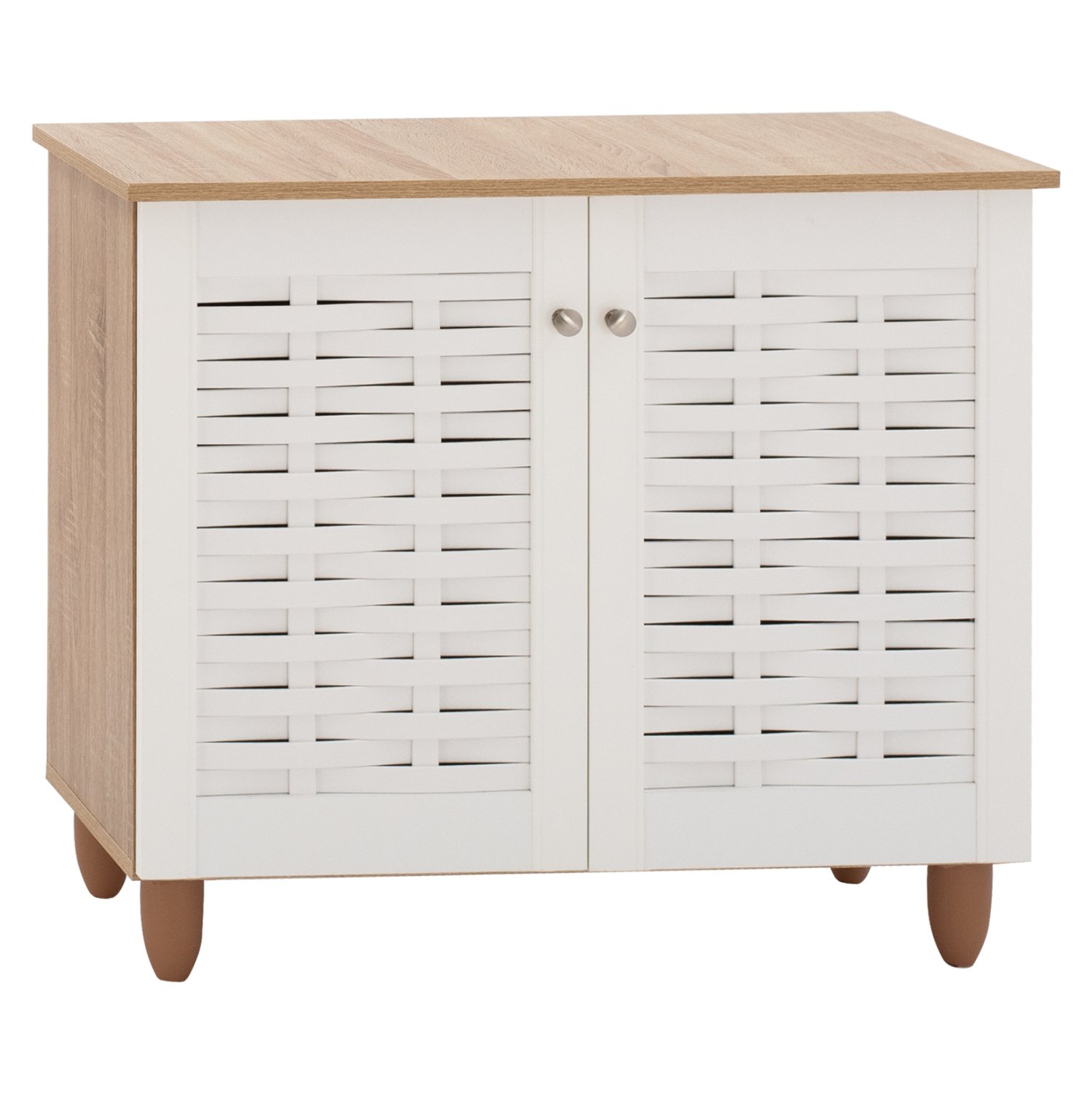 papoytsothiki-ntoylapi-xylini-fb9220806- ΠΑΠΟΥΤΣΟΘΗΚΗ-ΝΤΟΥΛΑΠΙ ΞΥΛΙΝΗ HM2208.06 SONAMΑ ΛΕΥΚΗ 77Χ34Χ67,5 εκ. - Image 1