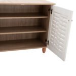 ΠΑΠΟΥΤΣΟΘΗΚΗ-ΝΤΟΥΛΑΠΙ ΞΥΛΙΝΗ HM2208.06 SONAMΑ ΛΕΥΚΗ 77Χ34Χ67,5 εκ. - Image 6