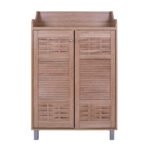 ΠΑΠΟΥΤΣΟΘΗΚΗ-ΝΤΟΥΛΑΠΙ KAILENA ΞΥΛΙΝΗ HM2230.02 SONAMA 77X40,5X122εκ. - Image 3