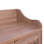 ΠΑΠΟΥΤΣΟΘΗΚΗ-ΝΤΟΥΛΑΠΙ KAILENA ΞΥΛΙΝΗ HM2230.02 SONAMA 77X40,5X122εκ. - Image 5