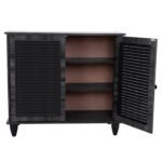 ΠΑΠΟΥΤΣΟΘΗΚΗ ΞΥΛΙΝΗ MCKENNA HM2266.01 ΣΕ ΑΝΘΡΑΚΙ ΧΡΩΜΑ 76,5X30X68,5 - Image 4