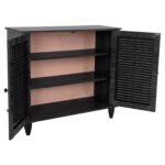 ΠΑΠΟΥΤΣΟΘΗΚΗ ΞΥΛΙΝΗ MCKENNA HM2266.01 ΣΕ ΑΝΘΡΑΚΙ ΧΡΩΜΑ 76,5X30X68,5 - Image 5