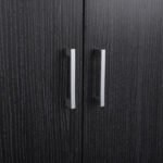 ΠΑΠΟΥΤΣΟΘΗΚΗ ΞΥΛΙΝΗ DAYANNA ΜΕ 6 ΡΑΦΙΑ 60X43X180.5εκ. ZEBRANO HM2379.01 - Image 5