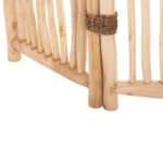 ΠΑΡΑΒΑΝ ΜΕ 3 ΦΥΛΛΑ ZENDOR HM4316 ΚΛΑΔΙΑ ΤΕΑΚ ΣΕ ΦΥΣΙΚΟ 165x180Yεκ. - Image 4