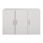 ΠΑΤΑΡΙ 3ΦΥΛΛΗΣ ΝΤΟΥΛΑΠΑΣ ΜΕΛΑΜΙΝΗΣ ALIVIA HM351.05 ΣΕ ΧΡΩΜΑ ΛΕΥΚΟ 90,2x42x60Yεκ. - Image 4