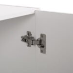 ΠΑΤΑΡΙ 3ΦΥΛΛΗΣ ΝΤΟΥΛΑΠΑΣ ΜΕΛΑΜΙΝΗΣ ALIVIA HM351.05 ΣΕ ΧΡΩΜΑ ΛΕΥΚΟ 90,2x42x60Yεκ. - Image 5