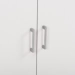 ΠΑΤΑΡΙ 3ΦΥΛΛΗΣ ΝΤΟΥΛΑΠΑΣ ΜΕΛΑΜΙΝΗΣ ALIVIA HM351.05 ΣΕ ΧΡΩΜΑ ΛΕΥΚΟ 90,2x42x60Yεκ. - Image 6