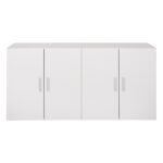 ΠΑΤΑΡΙ 4ΦΥΛΛΗΣ ΝΤΟΥΛΑΠΑΣ FERNANDA HM352.05 ΣΕ ΧΡΩΜΑ ΛΕΥΚΟ 120,5x41,5x60,5Υ εκ. - Image 4