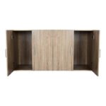 ΠΑΤΑΡΙ 4ΦΥΛΛΗΣ ΝΤΟΥΛΑΠΑΣ FERNANDA HM352.02 ΣΕ ΧΡΩΜΑ SONAMA 120Χ42Χ60 - Image 3