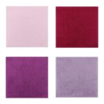 ΠΕΤΣΕΤΕΣ ΛΑΒΕΤΑ 4ΤΜΧ BEVERLY HILLS POLO CLUB HM12124.05 ΚΟΚΚΙΝΟ ΜΩΒ ΡΟΖ ΛΕΥΚΟ 30x30 εκ. 355BHP0235 - Image 5