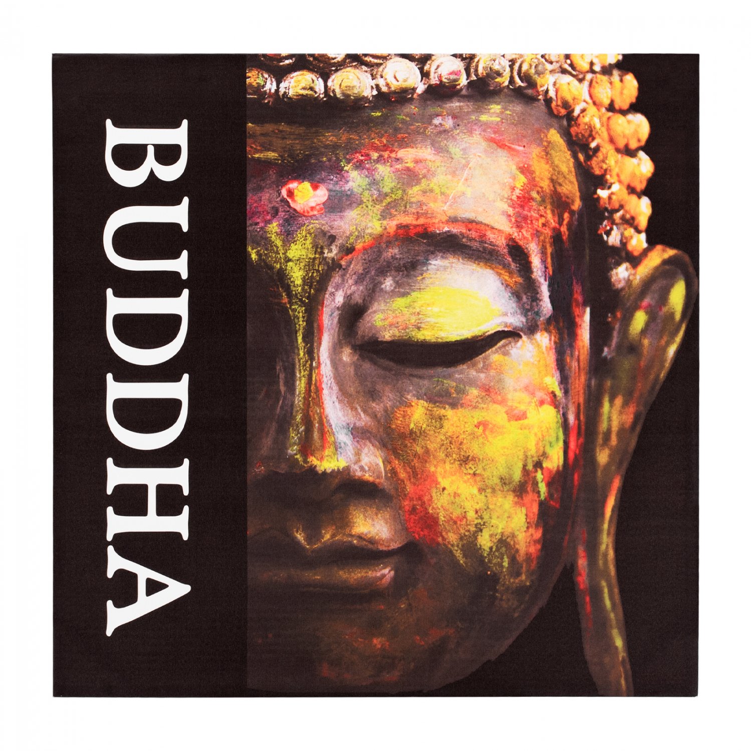pinakas-kambas-buddha-hm715601-80x80x25- ΠΙΝΑΚΑΣ ΚΑΜΒΑΣ BUDDHA HM7156.01 80X80X2.5 εκ. - Image 1