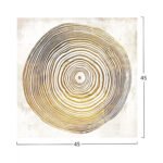 ΠΙΝΑΚΑΣ ΚΑΜΒΑΣ DOME OF CHAPEL OF MONTESIEPI HM7199.03 45x3x45 εκ. - Image 2