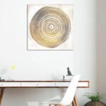 ΠΙΝΑΚΑΣ ΚΑΜΒΑΣ DOME OF CHAPEL OF MONTESIEPI HM7199.03 45x3x45 εκ. - Image 3