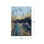 ΠΙΝΑΚΑΣ ΚΑΜΒΑΣ MARBLE EFFECT HM7196.02 50X3X70 εκ. - Image 2