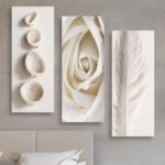 ΠΙΝΑΚΑΣ ΤΡΙΠΤΥΧΟ MDF NATURAL ELEMENTS HM7204.05 60X0,3X50 εκ. - Image 3