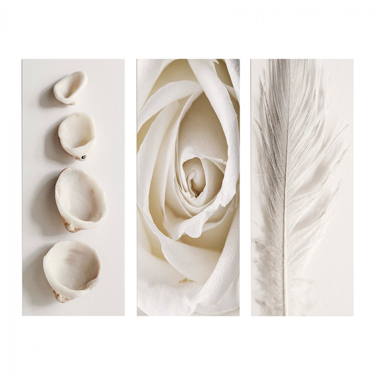 pinakas-triptycho-mdf-natural-elements-f ΠΙΝΑΚΑΣ ΤΡΙΠΤΥΧΟ MDF NATURAL ELEMENTS HM7204.05 60X0,3X50 εκ. - Image 1