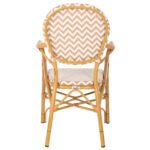 ΠΟΛΥΘΡΟΝΑ ΑΛΟΥΜΙΝΙΟΥ BAMBOO LOOK ΦΥΣΙΚΟ - ΛΕΥΚΟ HM5928.03 55x58x95 εκ. - Image 6