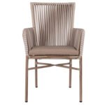 ΠΟΛΥΘΡΟΝΑ ΑΛΟΥΜΙΝΙΟΥ COMPRERIA HM5298.03 ΑΝΟΙΧΤΟ ΓΚΡΙ ΜΕ ΜΑΞΙΛΑΡΙ 57Χ63Χ91Υ εκ. - Image 3