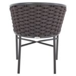 ΠΟΛΥΘΡΟΝΑ ΑΛΟΥΜΙΝΙΟΥ ΜΕ ΑΦΡΩΔΕΣ ΣΧΟΙΝΙ ΑΝΘΡΑΚΙ 60x57x77Υ εκ.HM5859.01 - Image 6