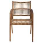 ΠΟΛΥΘΡΟΝΑ ΕΣΩΤ. ΧΩΡΟΥ VAYA HM9823 ΞΥΛΟ ΤΕΑΚ-ΣΥΝΘΕΤΙΚΟ ΣΧΟΙΝΙ ΦΥΣΙΚΟ 53,5x60,5x85Υ εκ. - Image 3