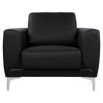 ΠΟΛΥΘΡΟΝΑ KENZIE HM3121.11 ΜΕ ΜΑΥΡΟ PU 89x81x81 εκ. - Image 3