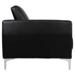 ΠΟΛΥΘΡΟΝΑ KENZIE HM3121.11 ΜΕ ΜΑΥΡΟ PU 89x81x81 εκ. - Image 4