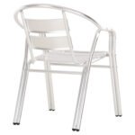 ΠΟΛΥΘΡΟΝΑ MORIS HM5018 ΑΛΟΥΜΙΝΙΟ ΣΕ ΑΣΗΜΙ-ΔΙΠΛΟΣ ΣΚΕΛΕΤΟΣ ΜΕ ΦΕΤΕΣ 58x62x75Υεκ. - Image 5