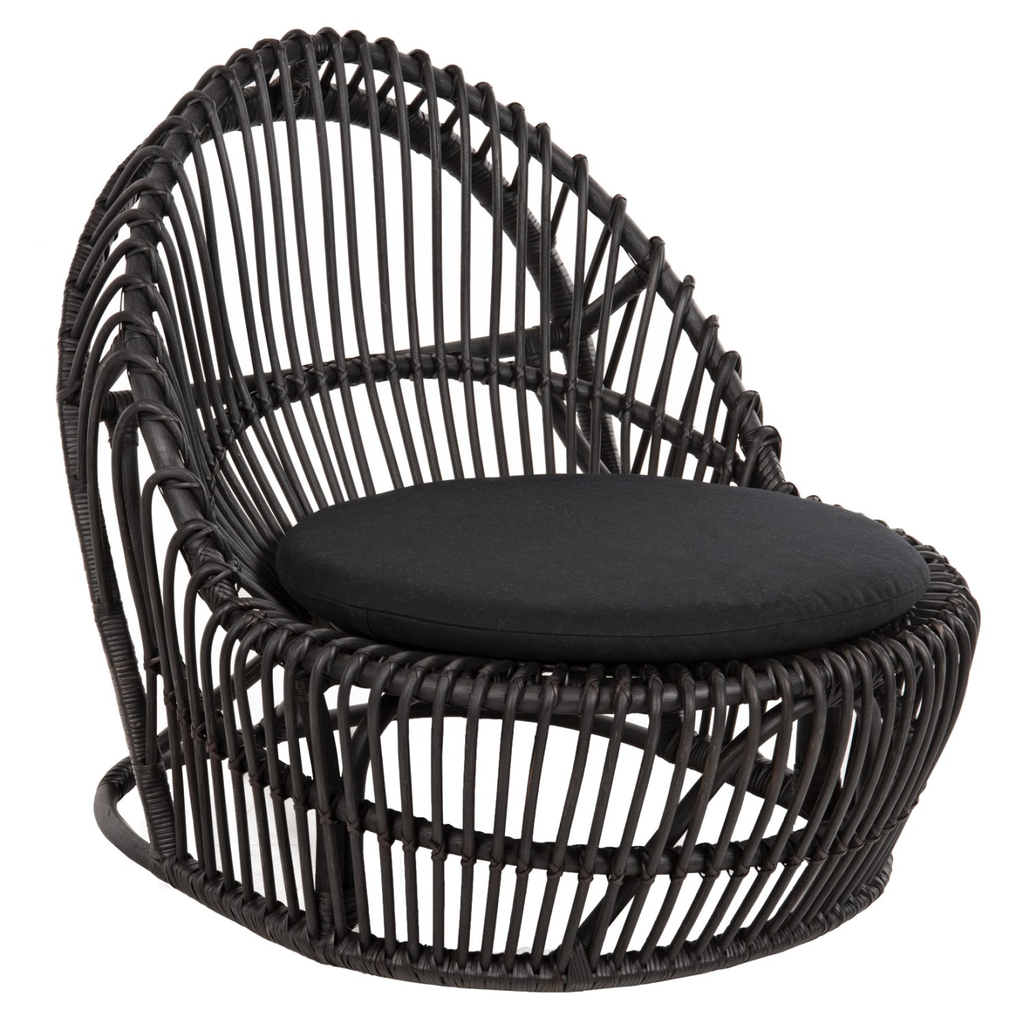 polythrona-fb984003-fysiko-rattan-me-max ΠΟΛΥΘΡΟΝΑ ENTROPY HM9840.03 ΦΥΣΙΚΟ RATTAN ΜΕ ΜΑΞΙΛΑΡΙ-ΜΑΥΡΟ 80x97x85Υεκ. - Image 1