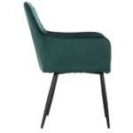 ΠΟΛΥΘΡΟΝΑ LATRELL HM8582.03 ΚΥΠΑΡΙΣΣΙ ΒΕΛΟΥΔΟ & ΜΑΥΡΑ ΜΕΤΑΛΛΙΚΑ ΠΟΔΙΑ 54x57x84Yεκ. - Image 4