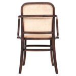 ΠΟΛΥΘΡΟΝΑ VAIANA HM8748 ΞΥΛΟ ΟΞΙΑΣ ΣΕ ΚΑΦΕ-ΠΛΕΞΗ RATTAN ΣΕ ΦΥΣΙΚΟ 55x55x90Yεκ - Image 6