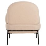 ΠΟΛΥΘΡΟΝΑ AGNES HM9525.20 ΕΚΡΟΥ ΜΠΟΥΚΛΕ-ΜΑΥΡΑ ΜΕΤΑΛΛΙΚΑ ΠΟΔΙΑ 74x71x83Υεκ. - Image 6