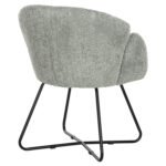 ΠΟΛΥΘΡΟΝΑ HARNIS HM9603.05 ΦΥΣΤΙΚΙ ΜΠΟΥΚΛΕ-ΜΑΥΡΑ ΜΕΤΑΛ.ΠΟΔΙΑ ΧΙΑΣΤΙ 59,5x64x77Υεκ - Image 5