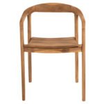 ΠΟΛΥΘΡΟΝΑ DEUS HM9621 ΞΥΛΟ TEAK 54x56x76Yεκ. - Image 3