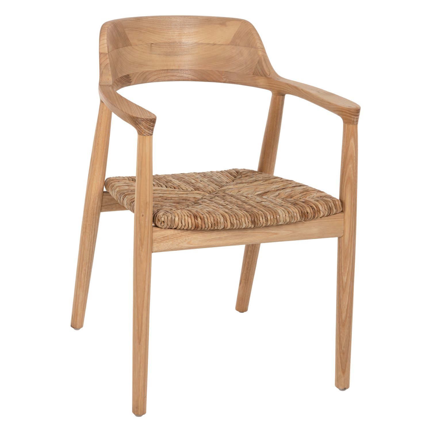 polythrona-fb9963401-xylo-sungkai-psatha ΠΟΛΥΘΡΟΝΑ KINGSLEY HM9634.01 ΞΥΛΟ SUNGKAI & ΨΑΘΑ ΣΕ ΦΥΣΙΚΟ ΧΡΩΜΑ 57,5x54x80Yεκ. - Image 1