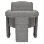 ΠΟΛΥΘΡΟΝΑ CRUSHER HM9681.01 ΓΚΡΙ ΜΠΟΥΚΛΕ ΥΦΑΣΜΑ-ΜΕΤΑΛΛΙΚΟΣ ΣΚΕΛΕΤΟΣ 82x78x87Υεκ. - Image 5