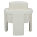 ΠΟΛΥΘΡΟΝΑ CRUSHER HM9681.04 ΛΕΥΚΟ ΜΠΟΥΚΛΕ ΥΦΑΣΜΑ-ΜΕΤΑΛΛΙΚΟΣ ΣΚΕΛΕΤΟΣ 82x78x87Υεκ. - Image 5